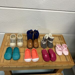 Doll Shoes Boots Our Generation My Life and other 18in dolls Lot Of 7 Pair